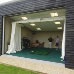 Driving range bay at Mid Sussex GC