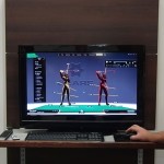 Motion Golf on screen