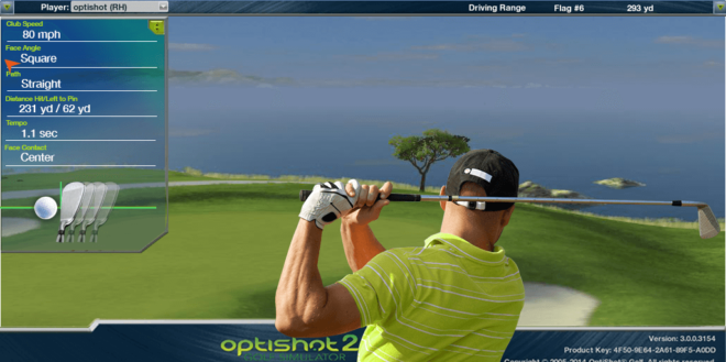 Optishot2 Golf Simulator Club Head Tracking