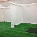 Netting and projection screen