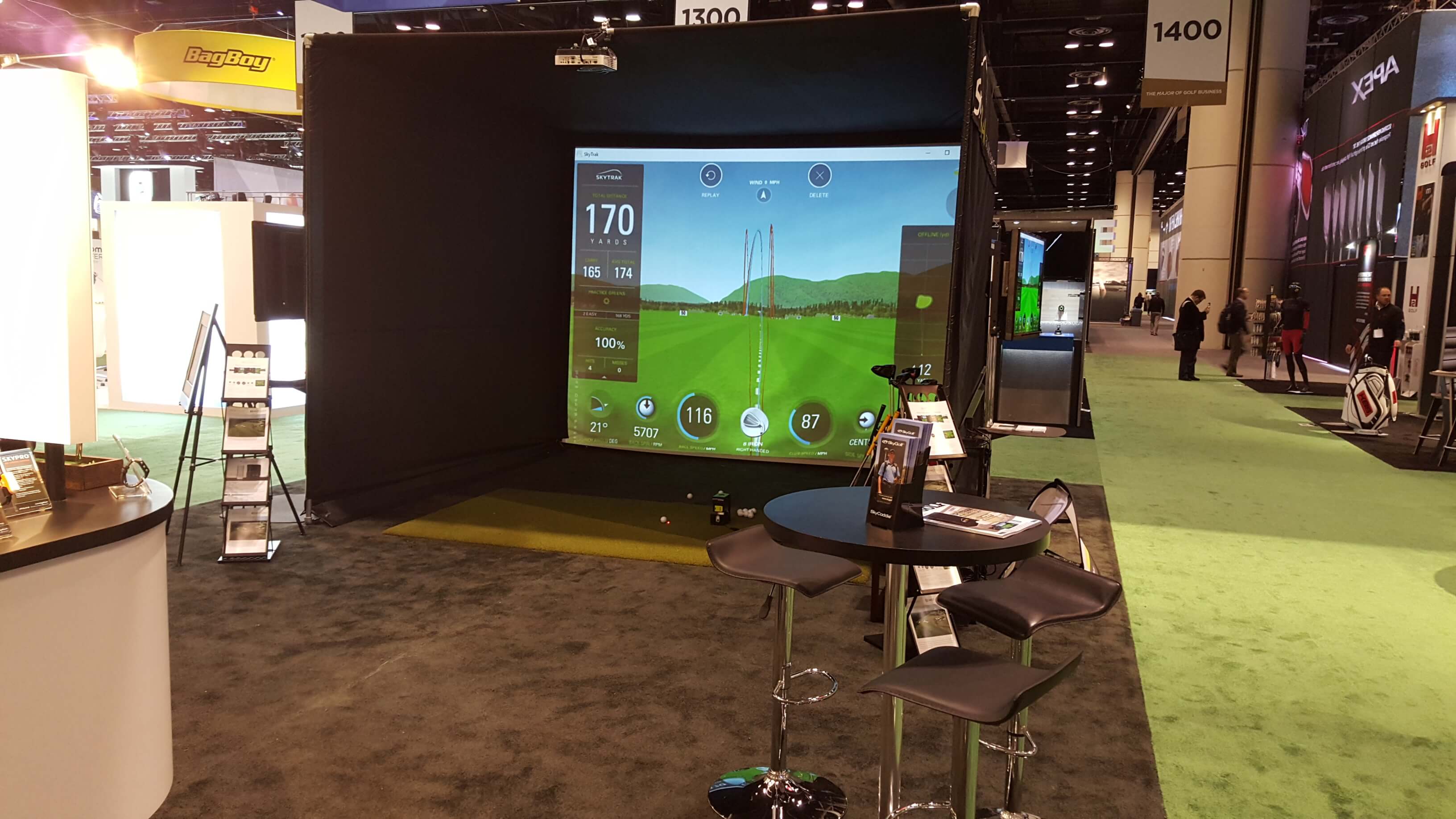 SkyTrak Golf Simulator