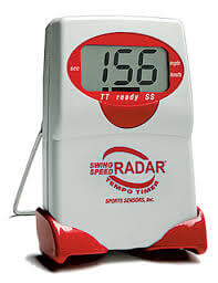 Swing Speed Radar with tempo