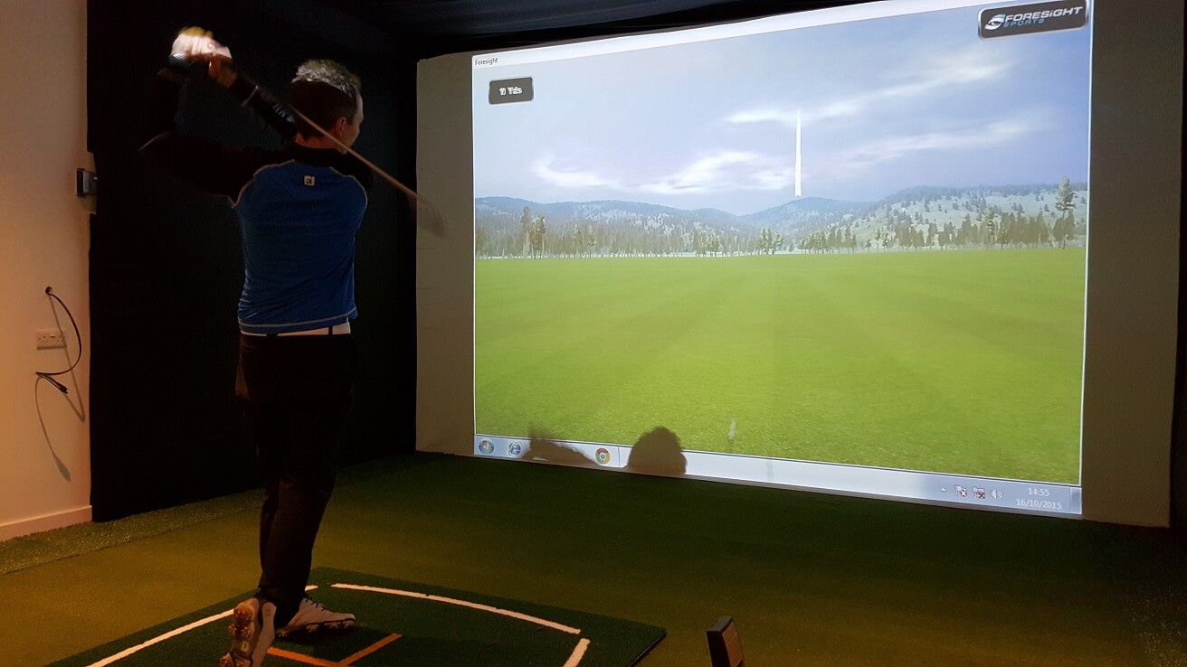 Golf simulator Copt Heath Golf Club