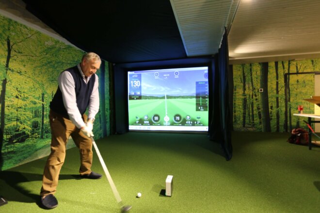 SkyTrak Golf Simulator