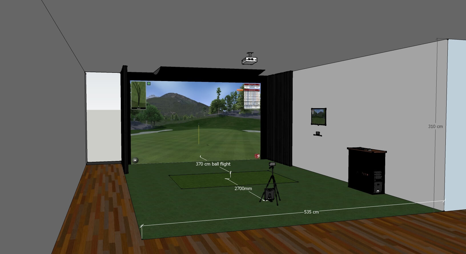 SkyTrak Simulator Design