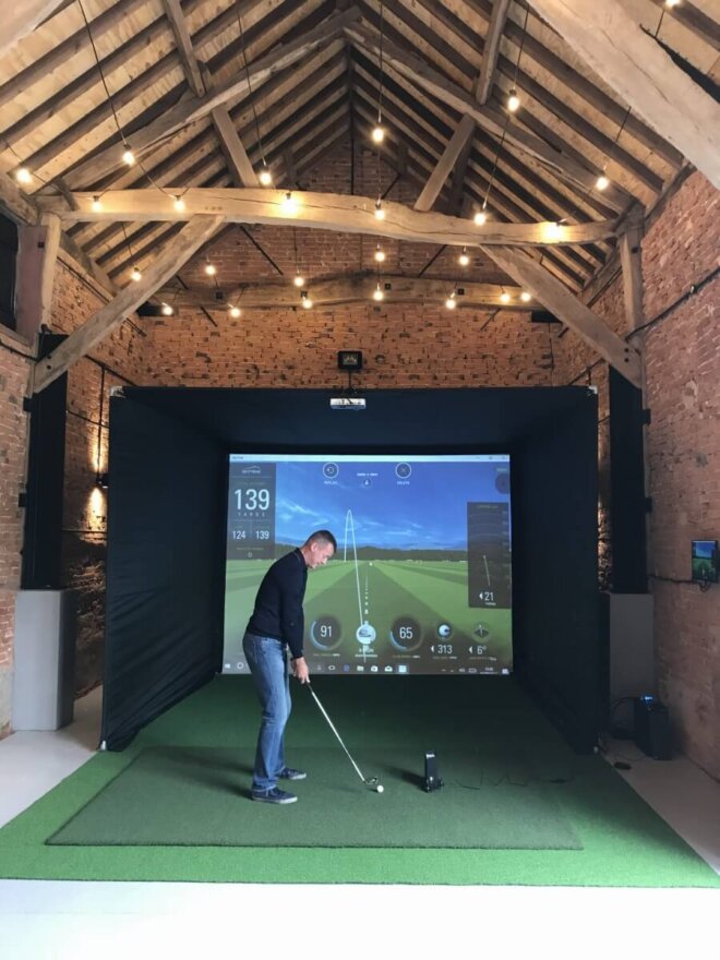 Golf Simulator Enclosure