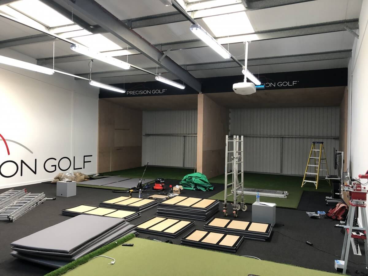 Trackman Simulators at Precision Golf Weybridge