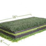 3 Turf Golf Mat Folded