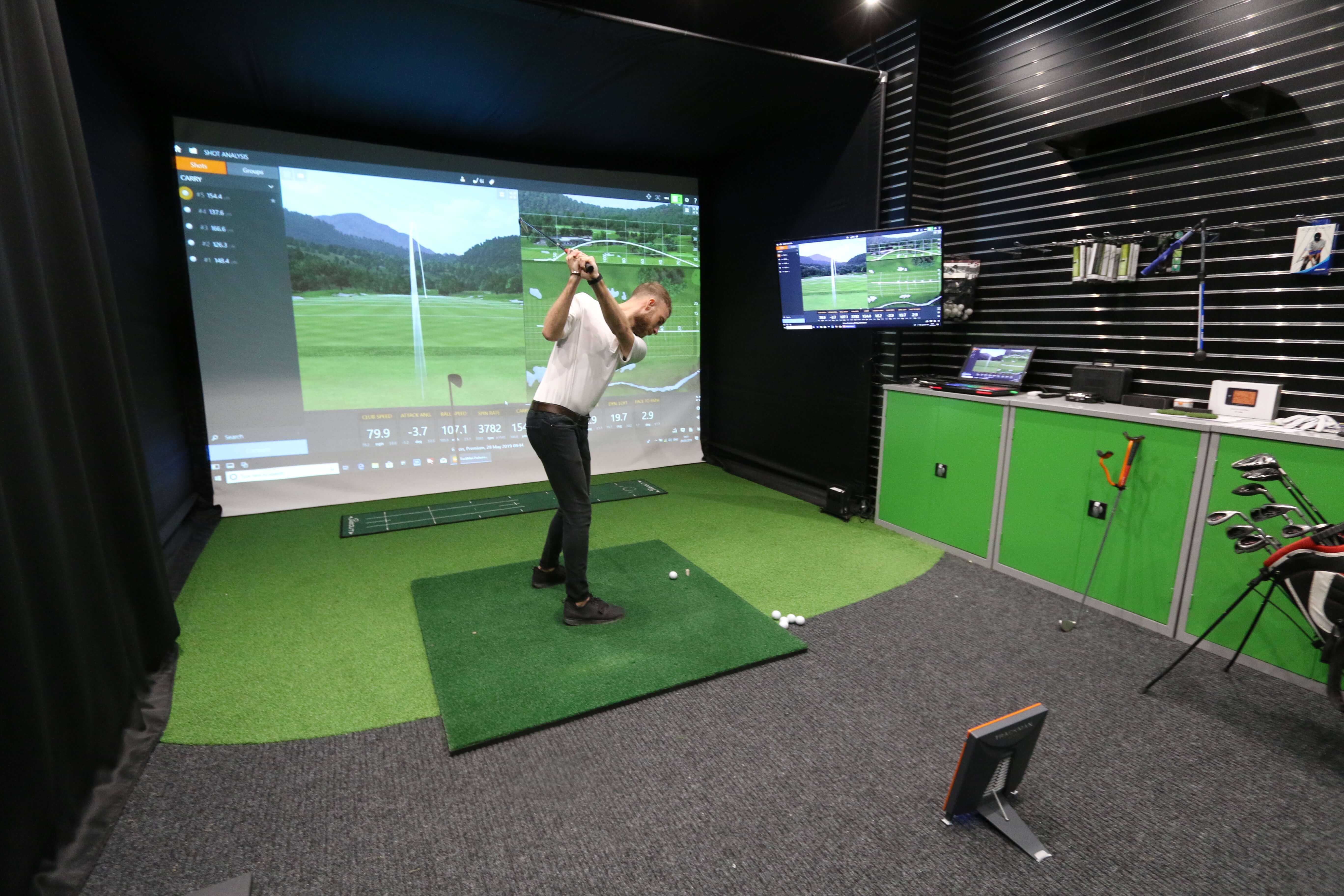 Trackman Golf Simulator