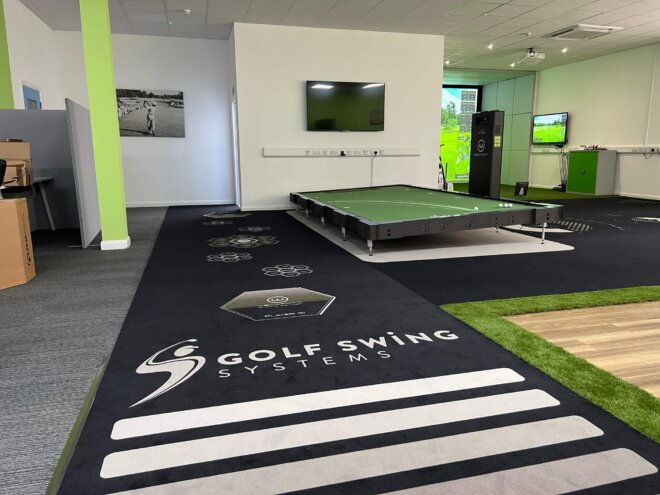 Wellputt custom carpet